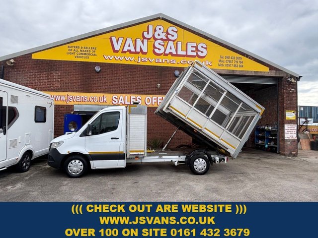 2019 MERCEDES-BENZ SPRINTER TIPPER ALLOY CAGED STOCKPORT / MANCHESTER