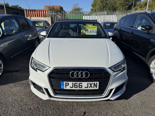 2016 AUDI A3 CABRIOLET 1.4 TFSI CoD S line Convertible 2dr Petrol Manual Euro 6 (s/s) (150 ps) - Photo 2