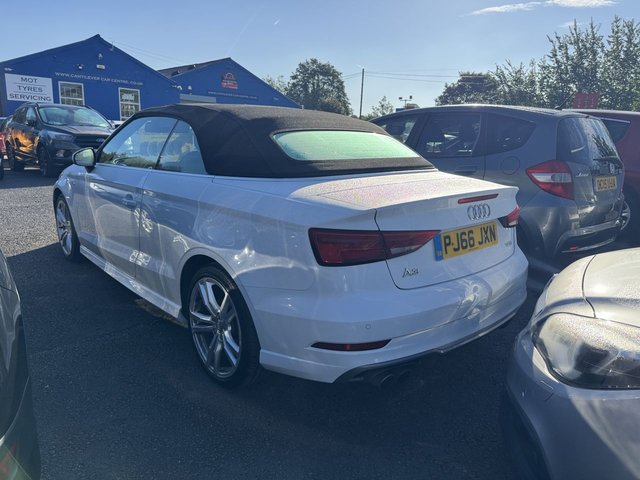 2016 AUDI A3 CABRIOLET 1.4 TFSI CoD S line Convertible 2dr Petrol Manual Euro 6 (s/s) (150 ps) - Photo 4