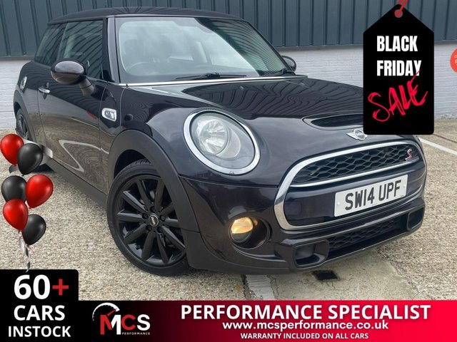 2014 14 MINI HATCH 2.0 Cooper S Hatchback 3dr Petrol Manual Euro 6 (s/s) (192 ps) BLACK FRIDAY PRICING NOW LIVE!