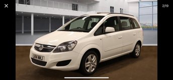 2014 VAUXHALL ZAFIRA