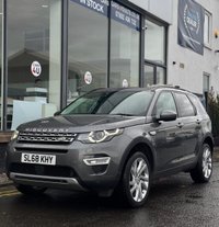 USED 2018 68 LAND ROVER DISCOVERY SPORT 2.0 Si4 HSE Luxury SUV 5dr Petrol Auto 4WD Euro 6 (s/s) (240 ps) THIS CAR COMES WITH 6 MONTHS WARRANTY , BREAKDOWN COVER & RECOVERY++  GREAT EXAMPLE OF AUTOMATIC 4 X 4 AND 7 SEATER NAVIGATION SYSTEM + BLUETOOTH + DAB RADIO + USB CONNECTION + AUX CONNECTION + FRONT AND REAR PARKING SENSORS + REVERSING CAMERA + FULL  LEATHER TRIM  + FRONT HEATED SEATS + FRONT MEMORY SEATS + CRUISE CONTROL + CLIMATE CONTROL + PRIVACY GLASS + 20 INCH ALLOY WHEELS + COOLING SEATS + PANORMIC ROOF + MERIDIAN SOUND SYSTEM + AUTO START STOP + ELECTRIC PARKING BRAKE + HILL HOLD ASSIST