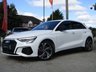 USED 2021 71 AUDI A3 1.4 TFSIe 45 S line Competition Sportback 5dr Petrol Plug-in Hybrid S Tronic Euro 6 (s/s) 13kWh (245 ps) Finished IBIS WHITE with contrasting GREY LEATHER trim. This fantastic Special Edition facelift model is dripping with tech and desirability. It combines a great interior with a refined driving experience. Features include Virtual Dash, Apple Play, Sat Nav, DAB radio, Rear Park Sensors, B/Tooth Cruise Control, Leather, Plug in, Tinted Windows, 18" Alloys, Red Calipers and much more. Dealer Serviced at 14898 miles, 44827 miles and at 86314 miles.