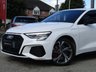 USED 2021 71 AUDI A3 1.4 TFSIe 45 S line Competition Sportback 5dr Petrol Plug-in Hybrid S Tronic Euro 6 (s/s) 13kWh (245 ps) Finished IBIS WHITE with contrasting GREY LEATHER trim. This fantastic Special Edition facelift model is dripping with tech and desirability. It combines a great interior with a refined driving experience. Features include Virtual Dash, Apple Play, Sat Nav, DAB radio, Rear Park Sensors, B/Tooth Cruise Control, Leather, Plug in, Tinted Windows, 18" Alloys, Red Calipers and much more. Dealer Serviced at 14898 miles, 44827 miles and at 86314 miles.