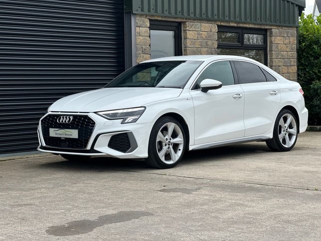 2021 AUDI A3 1.0 TFSI 30 S line Saloon 4dr Petrol Manual Euro 6 (s/s) (110 ps)