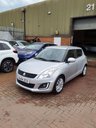 USED 2014 64 SUZUKI SWIFT 1.2 SZ4 Hatchback 5dr Petrol Auto Euro 5 (94 ps) GENUINE MILEAGE ULEZ AUTO