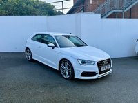 USED 2016 16 AUDI A3 1.6 TDI S line Hatchback 3dr Diesel Manual Euro 6 (s/s) (Nav) (110 ps) ONLY &pound;20 PER YEAR ROAD TAX