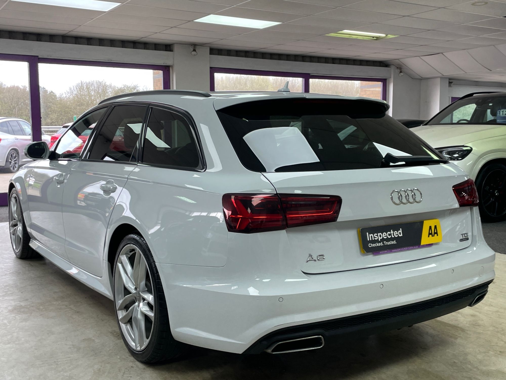 USED 2017 66 AUDI A6 AVANT 2.0 TDI Black Edition Estate 5dr Diesel S Tronic quattro Euro 6 (s/s) (190 ps) 
