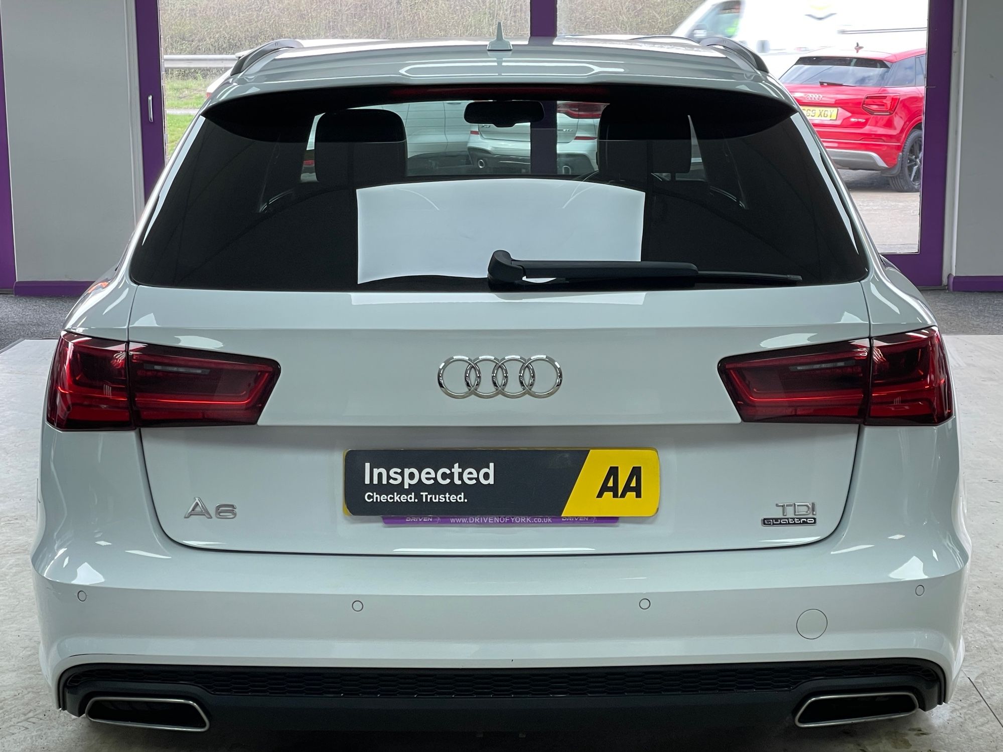 USED 2017 66 AUDI A6 AVANT 2.0 TDI Black Edition Estate 5dr Diesel S Tronic quattro Euro 6 (s/s) (190 ps) 