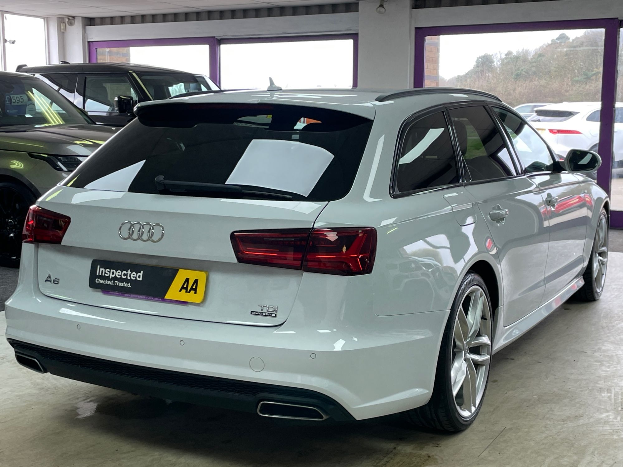 USED 2017 66 AUDI A6 AVANT 2.0 TDI Black Edition Estate 5dr Diesel S Tronic quattro Euro 6 (s/s) (190 ps) 