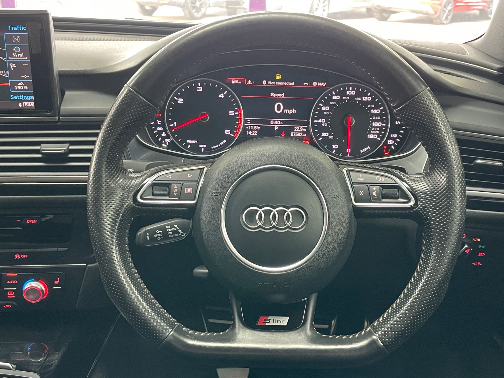 USED 2017 66 AUDI A6 AVANT 2.0 TDI Black Edition Estate 5dr Diesel S Tronic quattro Euro 6 (s/s) (190 ps) 