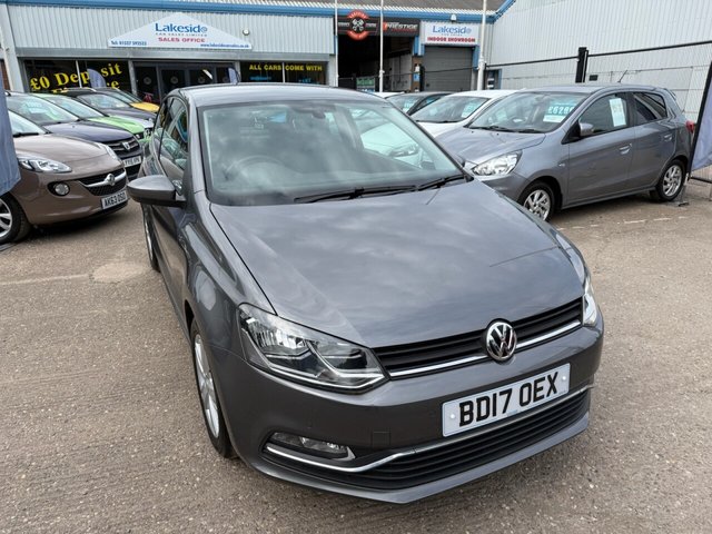 2017 VOLKSWAGEN POLO 1.2 TSI BlueMotion Tech Match Edition Hatchback 3dr Petrol Manual Euro 6 (s/s) (90 ps)