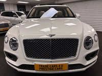USED 2017 17 BENTLEY BENTAYGA 4.0d V8 Diesel Auto Euro 6 UK DELIVERY FLAT FEE &pound;175 (SUBJECT TO DEAL) *OVER 100 IMAGES ON OUR WEBSITE*BESPOKE FINANCE ARRANGED*PART EXCHANGE WELCOME*ALL VEHICLES HPI CLEAR