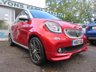 USED 2017 17 SMART FORFOUR 0.9T BRABUS Xclusive Night Sky Hatchback 5dr Petrol Twinamic Euro 6 (s/s) (109 ps) Automatic Despite this very low mileage automatic only having 27,590 miles on the clock from new, it comes perfectly maintained with full service history (8 x service records including 5 x Smart main dealer plus a fresh service and detailed inspection upon arrival to us). MOT until November 2026 (no advisories). Superb fuel economy with over 61 average mpg! Two Previous Owners.