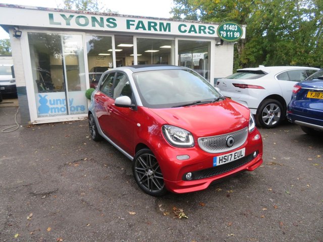 2017 17 Smart Forfour 0.9T BRABUS Xclusive Night Sky Hatchback 5dr Petrol Twinamic Euro 6 (s/s) (109 ps) Automatic