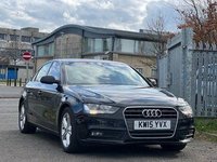 USED 2015 15 AUDI A4 2.0 TDI ultra SE Technik Saloon 4dr Diesel Manual Euro 6 (s/s) (163 ps) 