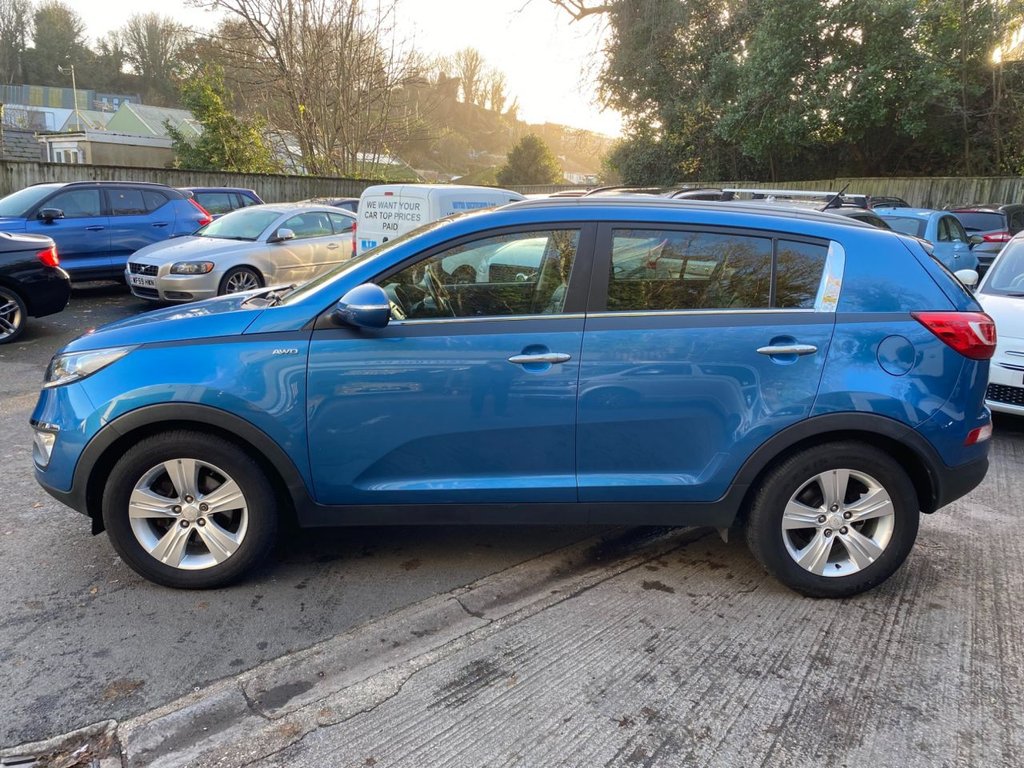 USED 2013 KIA SPORTAGE 2.0 CRDi KX-2 SUV 5dr Diesel Auto AWD Euro 5 (134 bhp) SUNROOF FOLDING MIRRORS REAR PARK
