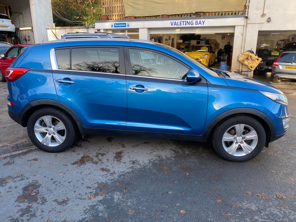 USED 2013 KIA SPORTAGE 2.0 CRDi KX-2 SUV 5dr Diesel Auto AWD Euro 5 (134 bhp) SUNROOF FOLDING MIRRORS REAR PARK