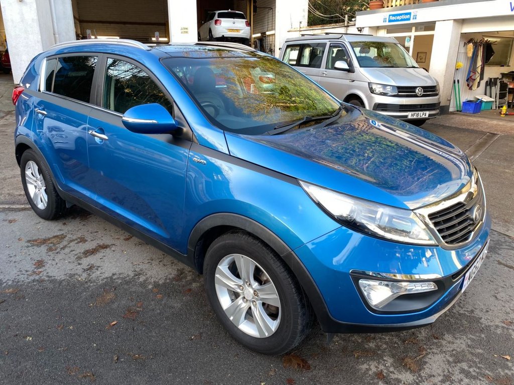 USED 2013 KIA SPORTAGE 2.0 CRDi KX-2 SUV 5dr Diesel Auto AWD Euro 5 (134 bhp) SUNROOF FOLDING MIRRORS REAR PARK