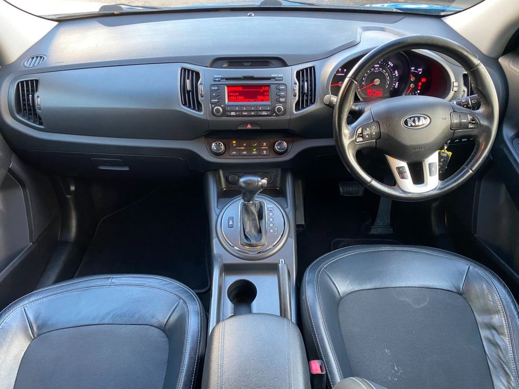 USED 2013 KIA SPORTAGE 2.0 CRDi KX-2 SUV 5dr Diesel Auto AWD Euro 5 (134 bhp) SUNROOF FOLDING MIRRORS REAR PARK