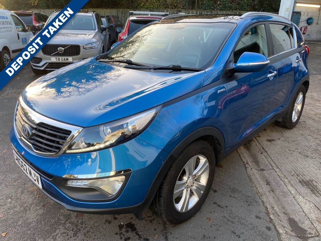USED 2013 KIA SPORTAGE 2.0 CRDi KX-2 SUV 5dr Diesel Auto AWD Euro 5 (134 bhp) SUNROOF FOLDING MIRRORS REAR PARK