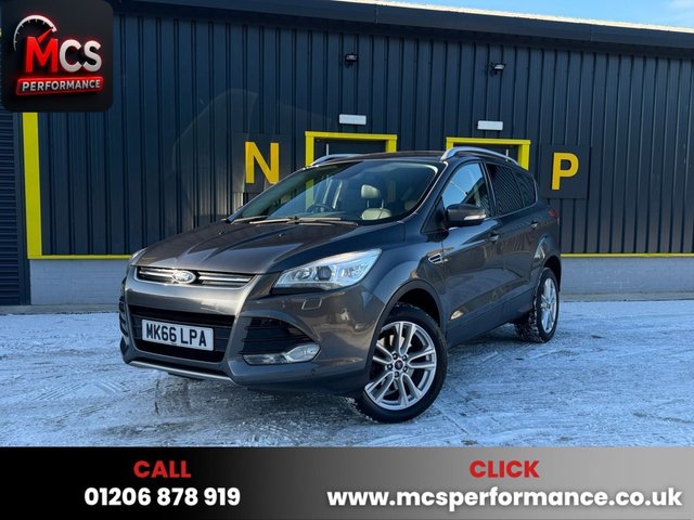 2016 66 FORD KUGA 2.0 TDCi Titanium X Sport SUV 5dr Diesel Manual AWD Euro 6 (s/s) (180 ps) **48HR DEAL DROP**