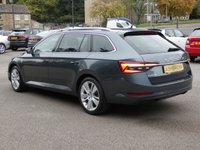 USED 2021 21 SKODA SUPERB Estate 2.0 TDI SE L 5d 150 S/S FULL SERVICE HISTORY, 1 OWNER, SAT NAV, HEATED FRONT SEATS, FULL BLACK LEATHER INTERIOR, KEYLESS ENTRY & STARTING, ADAPTIVE CRUISE CONTROL & SPEED LIMITER, SMART LINK FOR WIRELESS APPLE CARPLAY / ANDROID AUTO, VOICE CONTROL SYSTEM, SIDE ASSIST, FRONT ASSIST, ELECTRIC MEMORY DRIVER'S SEAT, BLUETOOTH, DAB RADIO, 18 INCH ALLOY WHEELS, 6 SPEED MANUAL GEARBOX, START STOP, 2x USB INPUTS, WIRELESS LAN, MANOEUVRE BRAKING, LED DAYTIME RUNNING LIGHTS, MATRIX LED HEADLIGHTS, FRONT & REAR PARKING SENSORS