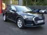 USED 2021 21 AUDI Q3 1.5 TFSI CoD 35 Technik 5d 150 S/S 1 OWNER FROM NEW, SERVICE HISTORY  VIRTUAL COCKPIT (Digital Dash), REAR PARKING SENSORS , SAT NAV, WIRELESS APPLE CARPLAY / ANDROID AUTO, Audi Pre Sense, SIDE ASSIST, LANE DEPARTURE Warning, Traffic Sign Recognition, Electric FOLDING Heated MIRRORS, DAB Radio, BLUETOOTH Phone & Music, USB C Ports, VOICE Control,   6 Speed Manual Gearbox, Start Stop,   LED Daytime Running Lights, 17 INCH 10 SPOKE ALLOY Wheels, ELECTRIC TAILGATE, Directional Sweeping Indicators, Roof Rails, Cloth Interior, Leather