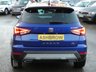 USED 2021 21 SEAT ARONA 1.0 TSI FR 5d 110 S/S 1 OWNER, FULL SERVICE HISTORY, SAT NAV, FULL LINK FOR APPLE CARPLAY / ANDROID AUTO, WIRELESS PHONE CHARGER, REAR PARKING SENSORS WITH DISPLAY, LED LIGHTS, AUTO LIGHTS & WIPERS, ELECTRIC FOLDING DOOR MIRRORS, CRUISE CONTROL & SPEED LIMITER, VOICE CONTROL, DAB RADIO, BLUETOOTH PHONE & MEDIA WITH VOICE CONTROL, MANUAL 6 SPEED GEARBOX, TINTED GLASS, BLACK CONTRAST ROOF, ROOF RAILS, 17 INCH ALLOY WHEELS, FRONT FOG LIGHTS, BLACK CLOTH INTERIOR, SPORT SEATS, LEATHER FLAT BOTTOM STEERING WHEEL