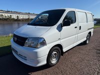 USED 2008 08 TOYOTA HI-ACE 2.5 280 D-4D Panel Van 4dr Diesel Manual RWD L1 H1 (221 g/km, 117 bhp) REAR ENTERTAINMENT, DAY VAN, FULL SERVICE HISTORY, ONE OWNER SINCE NEW PLUS DEMO