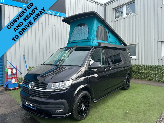 View our Volkswagen Transporter T6 Camper 2.0 TDI T30 Highline Camper Van 4dr Diesel DSG FWD LWB Euro 6 (s/s) (150 ps)