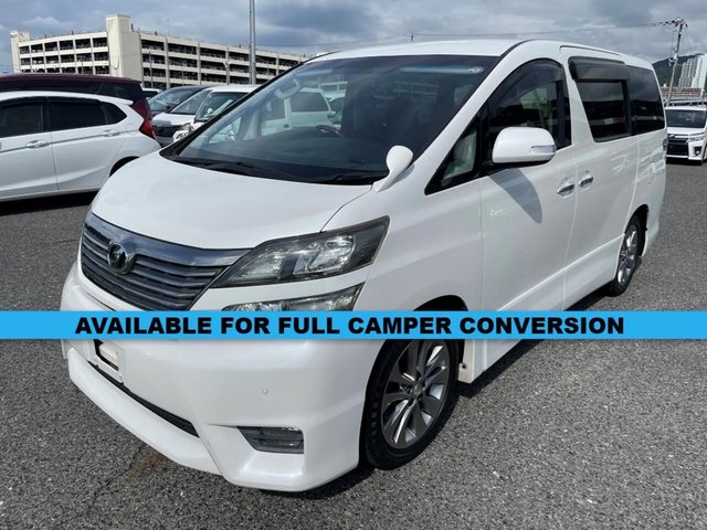View our Toyota Vellfire Campervan TOYOTA VELLFIRE 2.4 AUTOMATIC IDEAL FOR CUSTOM CAMPER CONVERSION #1198
