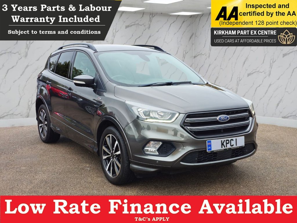 FORD KUGA 2.0 TDCi EcoBlue ST-Line SUV 5dr Diesel Manual Euro 6 (s/s) (150 ps) 3 YEAR NATIONWIDE PARTS & LABOUR WARRANTY INCLUDED