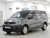 USED 2021 21 PEUGEOT PARTNER XL 1.5 BLUEHDI 130 BHP L2 LONG ASPHALT EAT8 AUTO ( NO VAT ! ) SAT NAV | XL LONG | AUTOMATIC | NO VAT !