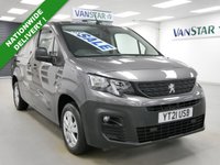 USED 2021 21 PEUGEOT PARTNER XL 1.5 BLUEHDI 130 BHP L2 LONG ASPHALT EAT8 AUTO ( NO VAT ! ) SAT NAV | XL LONG | AUTOMATIC | NO VAT !