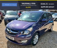 USED 2017 67 VAUXHALL VIVA 1.0i SL Hatchback 5dr Petrol Manual Euro 6 (75 ps) Amazing Low Mileage + Parking Sensors + Air Con
