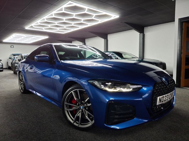 View our BMW 4 Series 3.0 M440d MHT Coupe 2dr Diesel Hybrid Auto xDrive Euro 6 (s/s) (340 ps)
