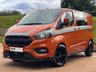 USED 2021 71 FORD TRANSIT CUSTOM 2.0 280 EcoBlue Limited Panel Van 5dr Diesel Manual L1 H1 Euro 6 (s/s) (130 ps) CAMPER/DAY VAN.