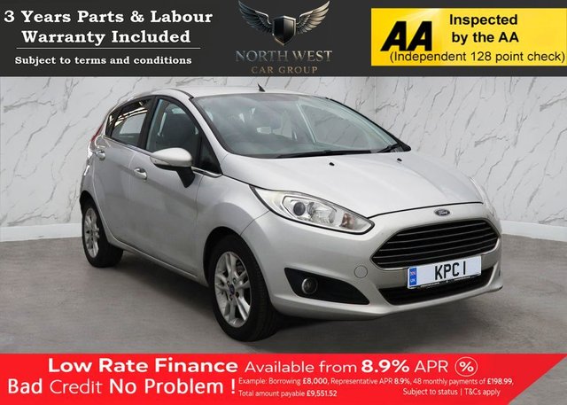 2015 FIESTA 1.25 ZETEC HATCHBACK 5DR PETROL MANUAL EURO 6 82 PS NATIONWIDE PARTS... photo
