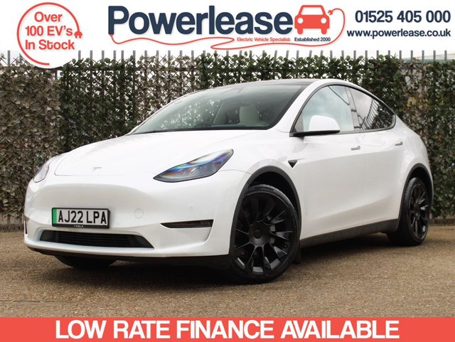 View our Tesla Model Y (Dual Motor) Long Range SUV 5dr Electric Auto 4WDE (384 bhp)