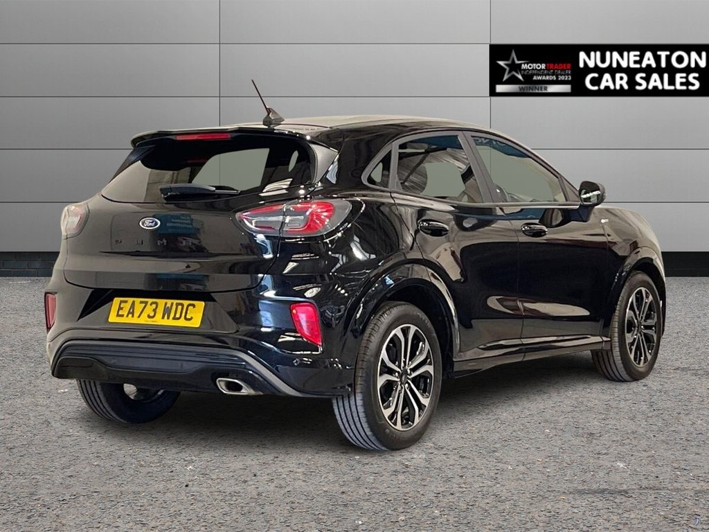 USED 2023 73 FORD PUMA 1.0T EcoBoost MHEV ST-Line SUV 5dr Petrol Hybrid Manual Euro 6 (s/s) (125 ps) NATIONWIDE DELIVERY AND COLLECT