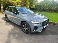 USED 2021 71 VOLVO XC60 2.0h T6 Recharge 11.6kWh R-Design SUV 5dr Petrol Plug-in Hybrid Auto AWD Euro 6 (s/s) (340 ps) SERVICE HISTORY,