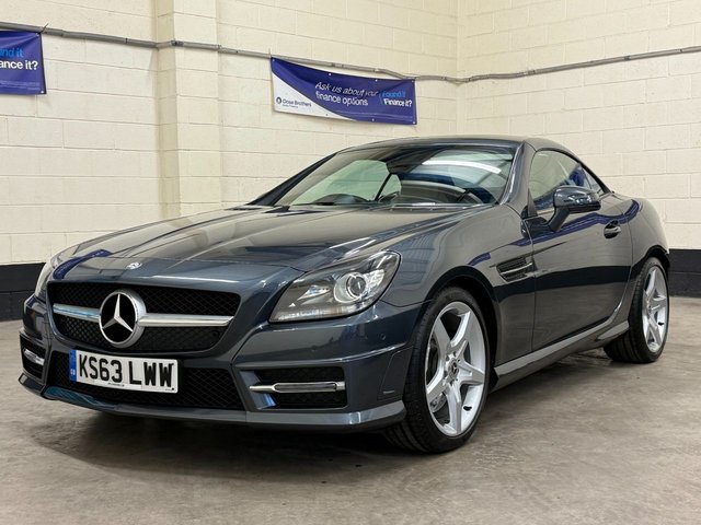 2013 63 Mercedes-Benz Slk 1.8 SLK200 AMG Sport Convertible 2 Door Petrol G-Tronic+ Euro 5 (s/s) (184 ps)