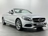USED 2017 66 MERCEDES-BENZ C CLASS 2.1 C220d Sport Cabriolet Euro 6 (s/s) 2dr HUD, ALL LED, H-SEAT, NAV, 17"