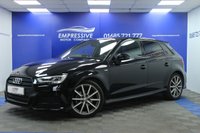 USED 2018 68 AUDI A3 1.0 TFSI 30 Black Edition Sportback 5dr Petrol Manual Euro 6 (s/s) (116 ps) 
