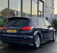 USED 2016 66 FORD S-MAX 2.0T EcoBoost Titanium Sport MPV 5dr Petrol Auto Euro 6 (s/s) (240 ps) THIS CAR COMES WITH 6 MONTHS WARRANTY , BREAKDOWN COVER & RECOVERY++  GREAT EXAMPLE OF AUTOMATIC 7 SEATER APPLE CAR PLAY/ ANDRIOD AUTO + NAVIGATION SYSTEM + BLUETOOTH + DAB RADIO + USB CONNECTION + AUX CONNECTION + FRONT AND REAR PARKING SENSORS + CRUISE CONTROL + DUAL CLIMATE CONTROL + PRIVACY GLASS + 19 INCH ALLOY WHEELS + SONY SOUND SYSTEM AUTO START STOP ELECTRIC PARKING BRAKE TRACTION CONTROL DAY TIME RUNNING LIGHTS KEY LESS START CRUISE CONTROL AUTO HEADLIGHTS HEATED WIND SCREEN CHILD LOCK