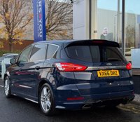 USED 2016 66 FORD S-MAX 2.0T EcoBoost Titanium Sport MPV 5dr Petrol Auto Euro 6 (s/s) (240 ps) THIS CAR COMES WITH 6 MONTHS WARRANTY , BREAKDOWN COVER & RECOVERY++  GREAT EXAMPLE OF AUTOMATIC 7 SEATER APPLE CAR PLAY/ ANDRIOD AUTO + NAVIGATION SYSTEM + BLUETOOTH + DAB RADIO + USB CONNECTION + AUX CONNECTION + FRONT AND REAR PARKING SENSORS + CRUISE CONTROL + DUAL CLIMATE CONTROL + PRIVACY GLASS + 19 INCH ALLOY WHEELS + SONY SOUND SYSTEM AUTO START STOP ELECTRIC PARKING BRAKE TRACTION CONTROL DAY TIME RUNNING LIGHTS KEY LESS START CRUISE CONTROL AUTO HEADLIGHTS HEATED WIND SCREEN CHILD LOCK