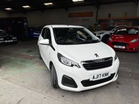 USED 2017 17 PEUGEOT 108 1.0 Active Hatchback 5dr Petrol Manual Euro 6 (68 ps) Excellent service history