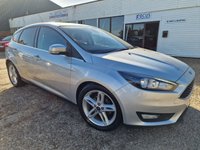 USED 2015 65 FORD FOCUS 1.6 TDCi Zetec Hatchback 5dr Diesel Manual Euro 5 (s/s) (115 ps) BLUETOOTH+&pound;20TAX+PARKASSIST+DAB+HUGEMPG