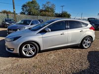 USED 2015 65 FORD FOCUS 1.6 TDCi Zetec Hatchback 5dr Diesel Manual Euro 5 (s/s) (115 ps) BLUETOOTH+&pound;20TAX+PARKASSIST+DAB+HUGEMPG